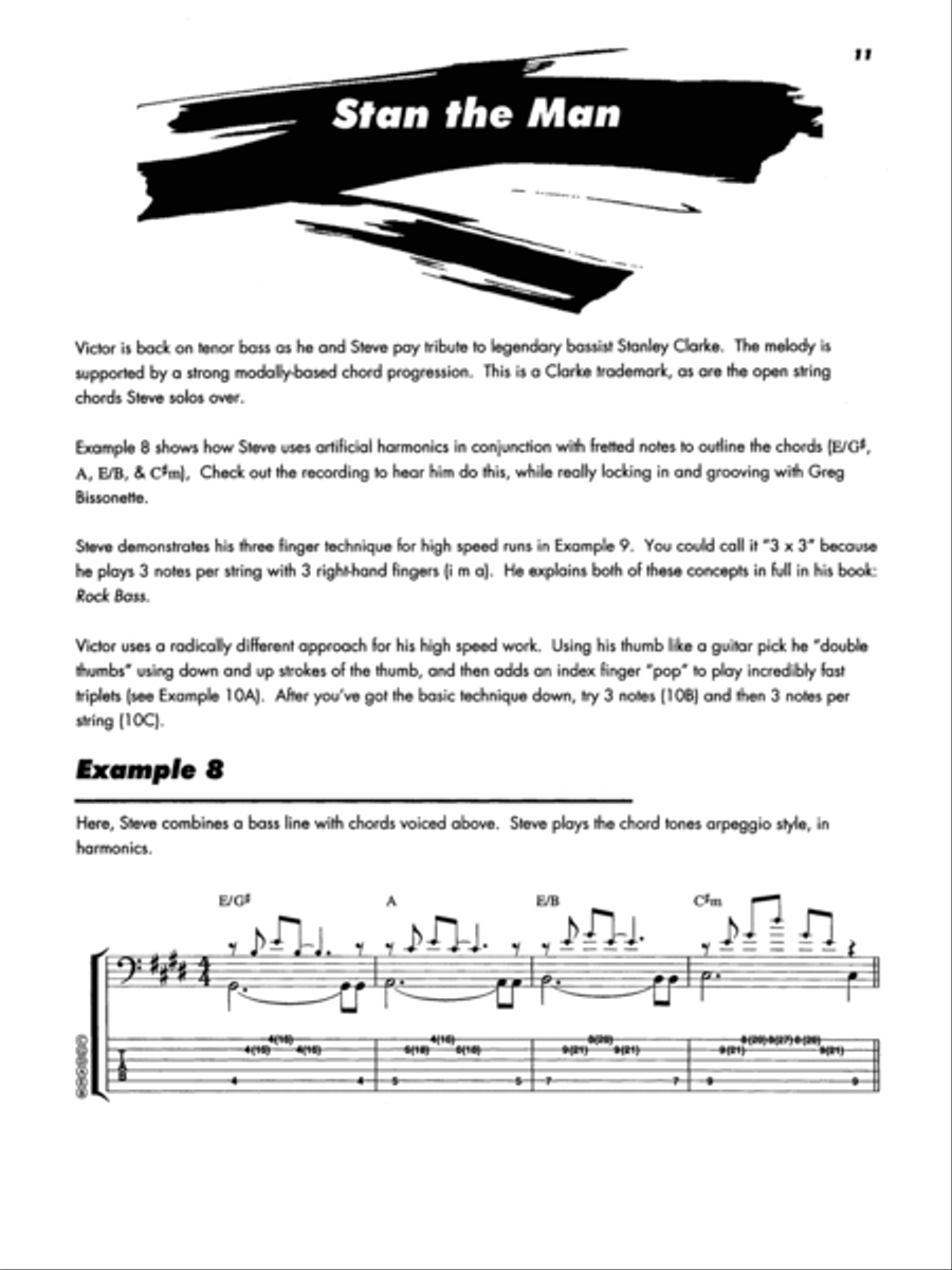 Bass Extremes - With CD Bass Guitar Tablature scores gallery preview page 5