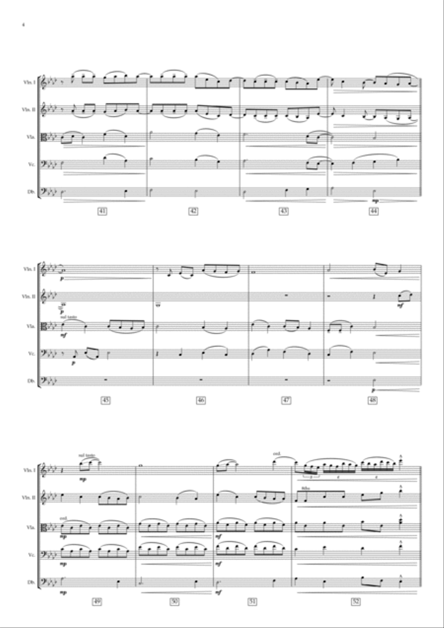 Enchanted String Orchestra scores gallery preview page 4