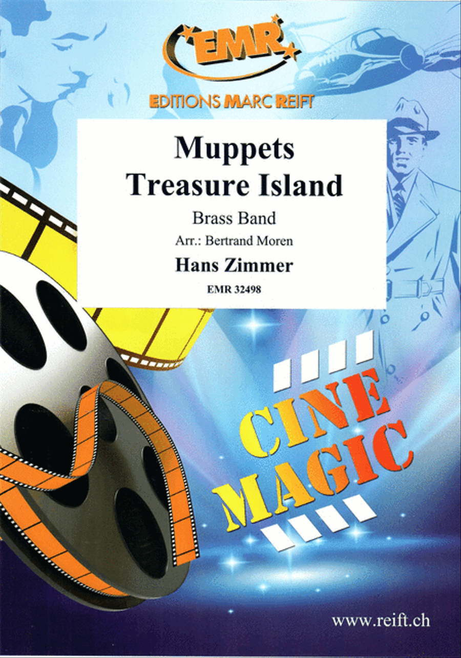 Muppets Treasure Island Brass Band scores gallery preview page 1
