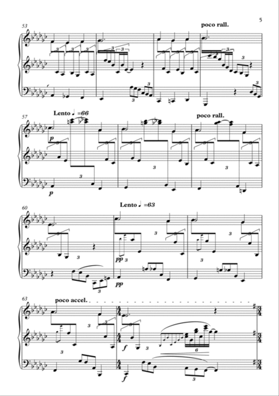 Arbereshe Piano Solo scores gallery preview page 5