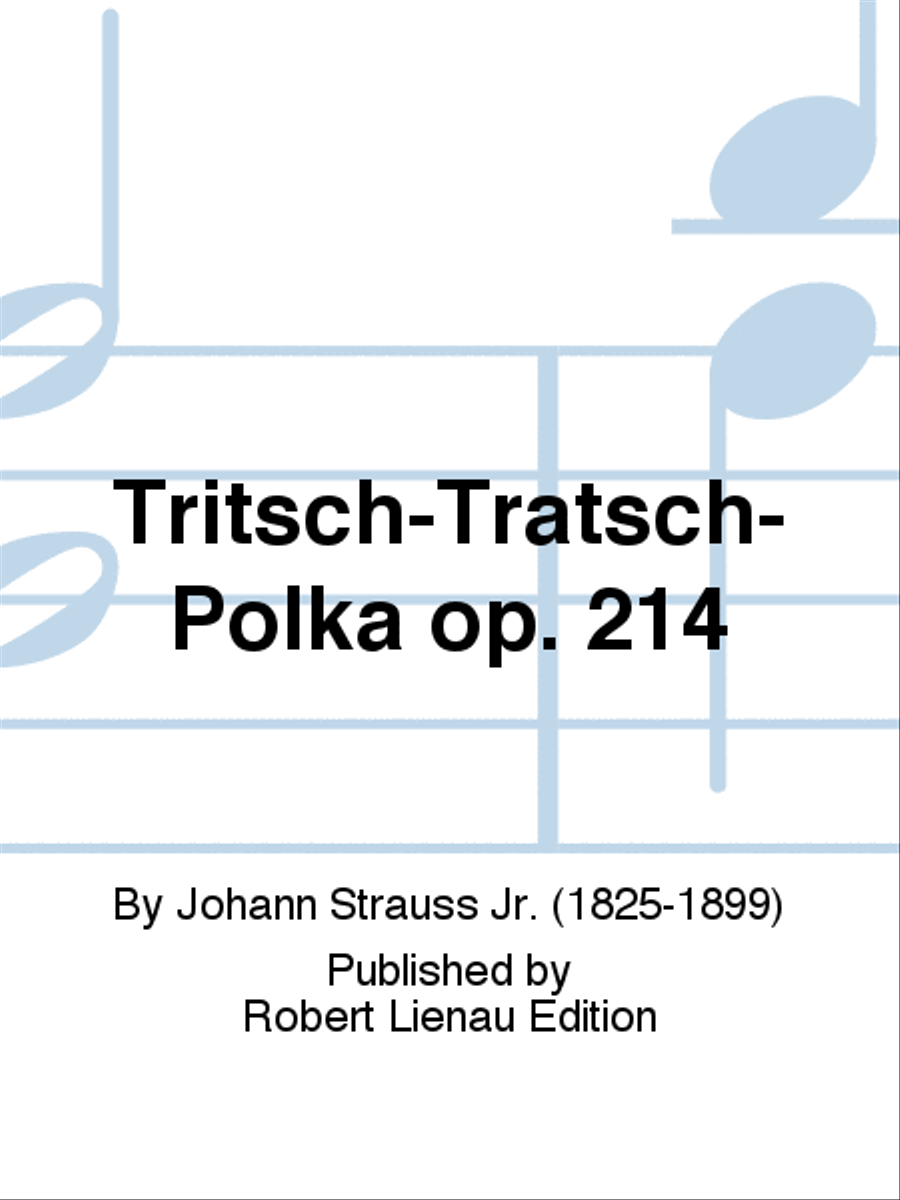 Tritsch-Tratsch-Polka op. 214 Concert Band scores gallery preview page 1