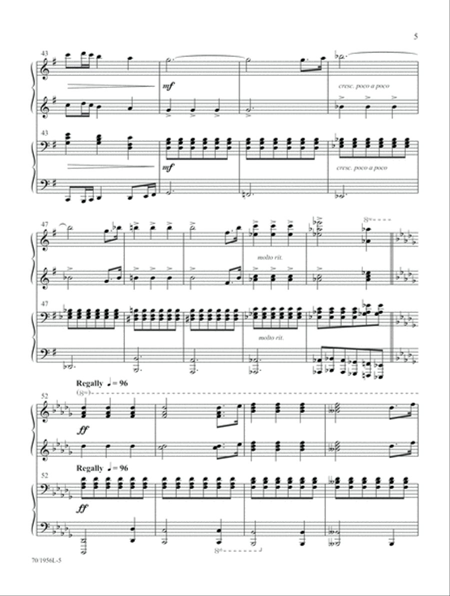 Praises and Prayers Piano Duet scores gallery preview page 5