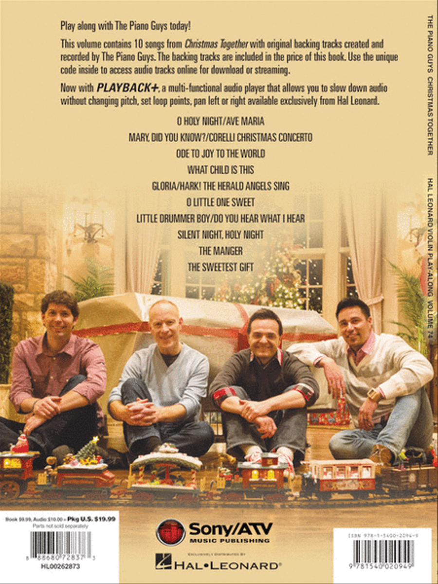 The Piano Guys - Christmas Together Violin Solo scores gallery preview page 5