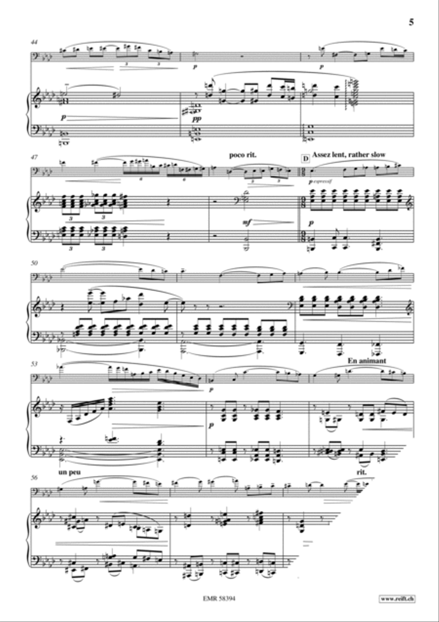Morceau Symphonique Piano Accompaniment scores gallery preview page 6