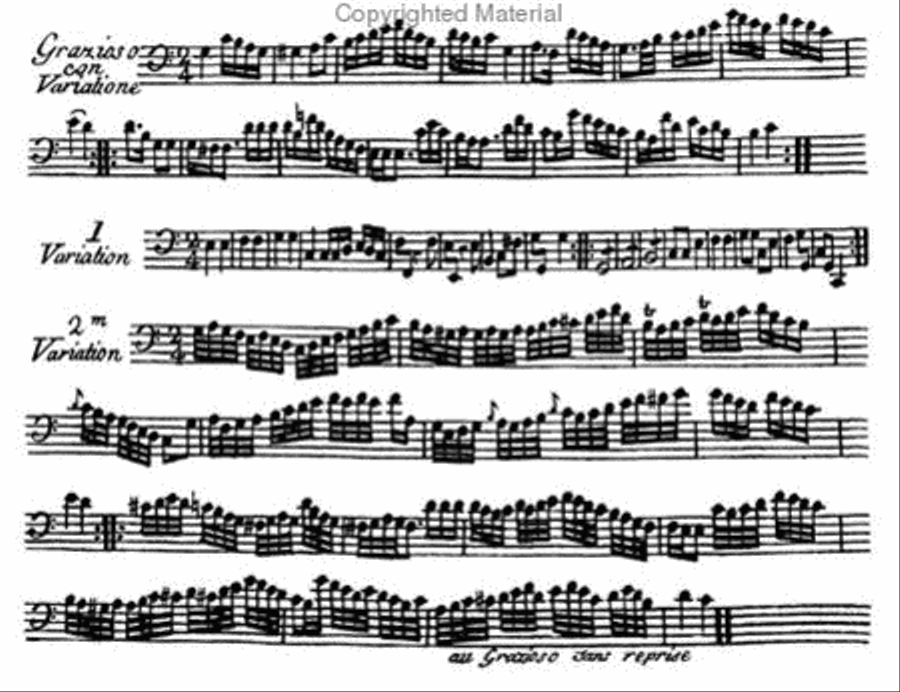 Six duos concertants for two bassoons. Opus III Woodwind Duet scores gallery preview page 2