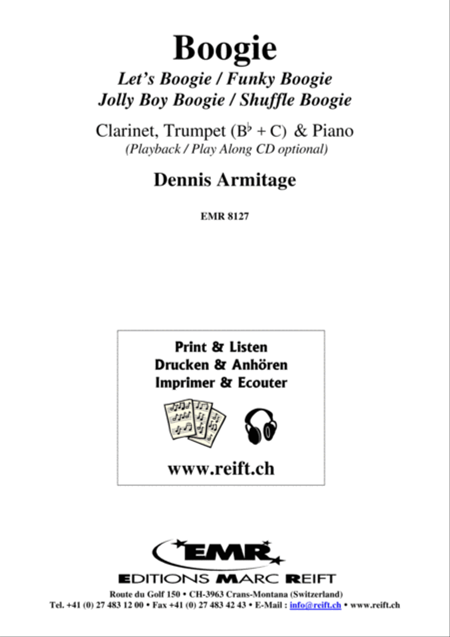 Boogie Clarinet scores gallery preview page 2