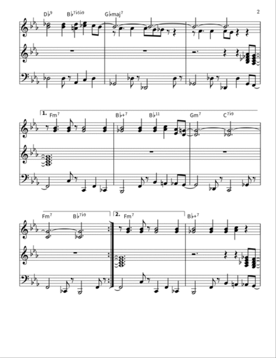 Barbara Jazz Ensemble scores gallery preview page 2