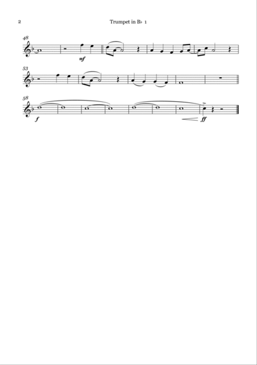 All My Loving All My Loving Brass Ensemble scores gallery preview page 4