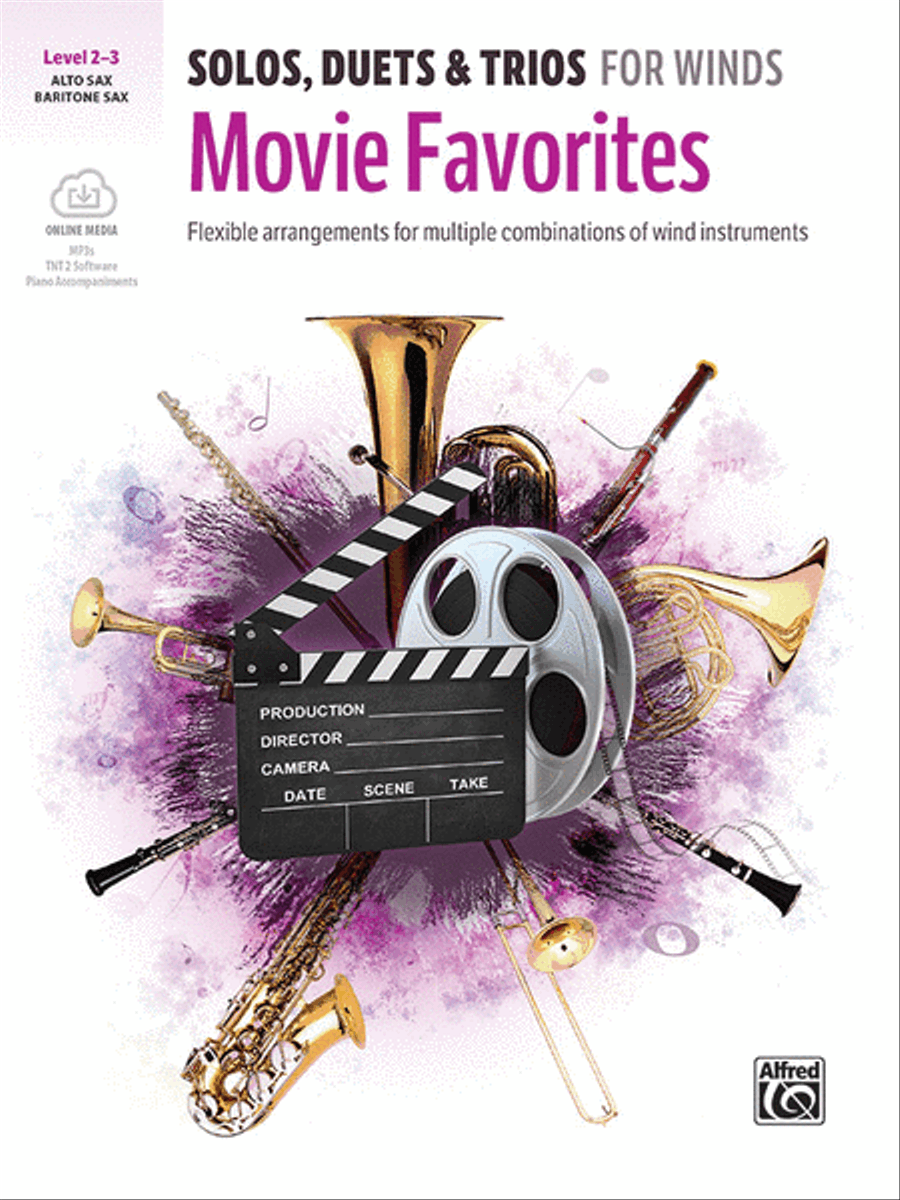 Solos, Duets & Trios for Winds -- Movie Favorites Small Ensemble scores gallery preview page 1