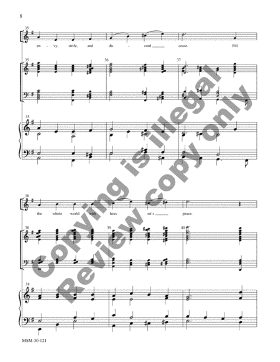 Flexible Hymn Accompaniments for Handbells, Set 1 Choir scores gallery preview page 23