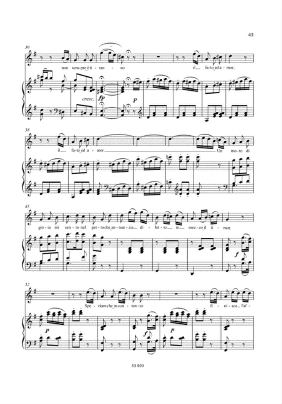 Arietta di Susanna Soprano Voice scores gallery preview page 2