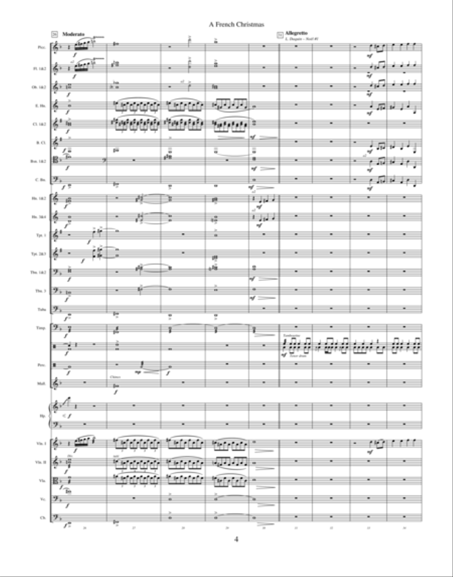 French Christmas, A (orchestra) String Orchestra scores gallery preview page 4