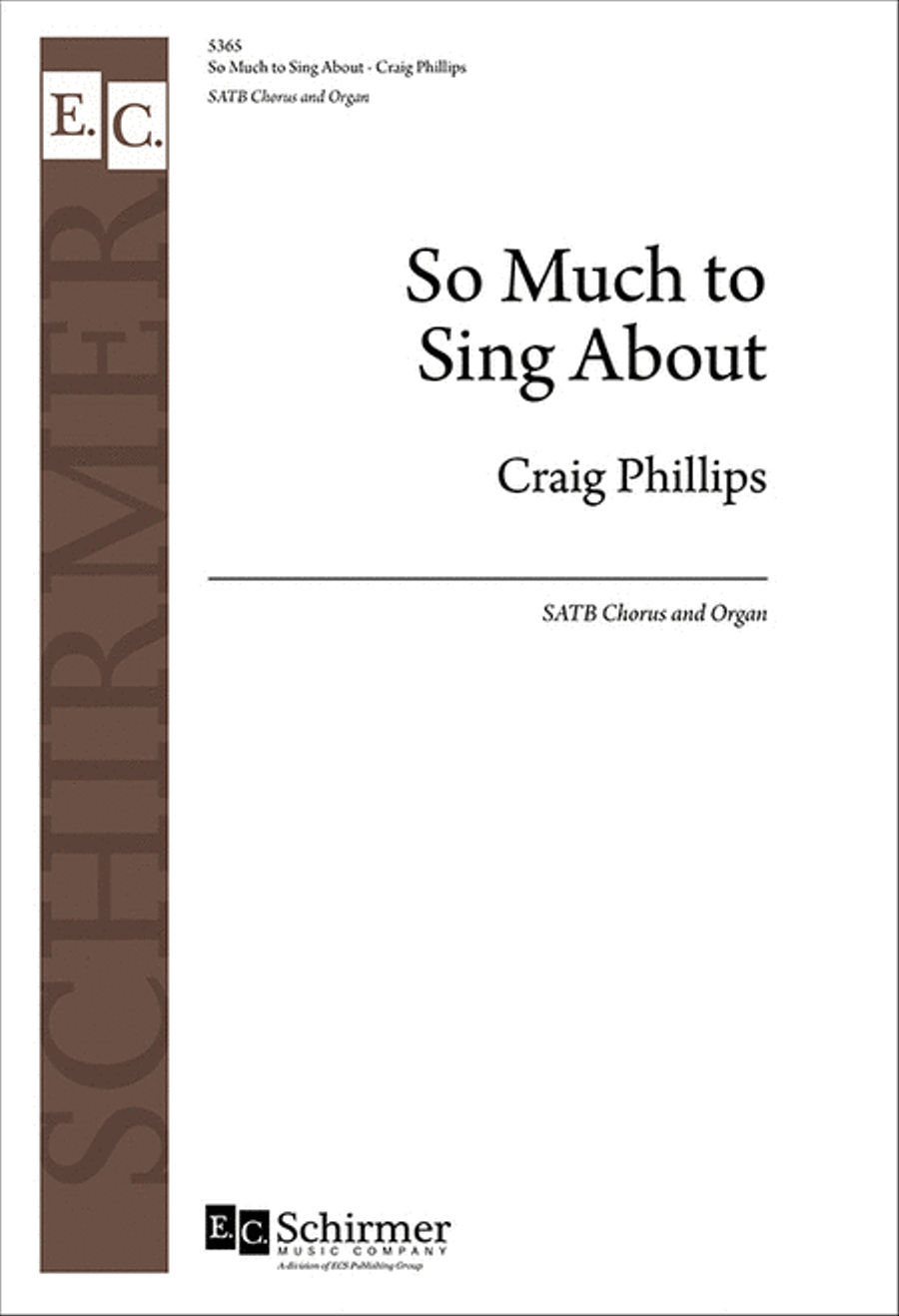 So Much to Sing About 4-Part scores gallery preview page 1