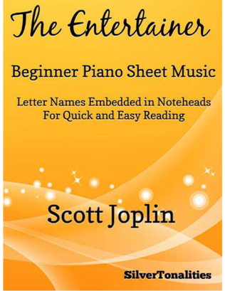 The Entertainer Beginner Piano Sheet Music