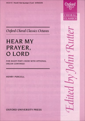 Book cover for Hear my prayer