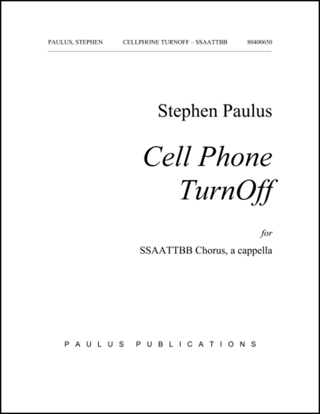 Cell Phone Turn Off
