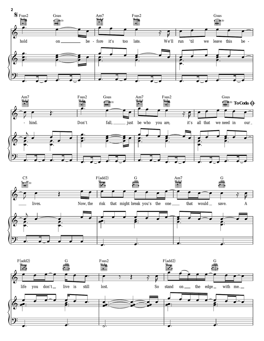 Before It's Too Late (Sam And Mikaela's Theme) 3-Part scores gallery preview page 2