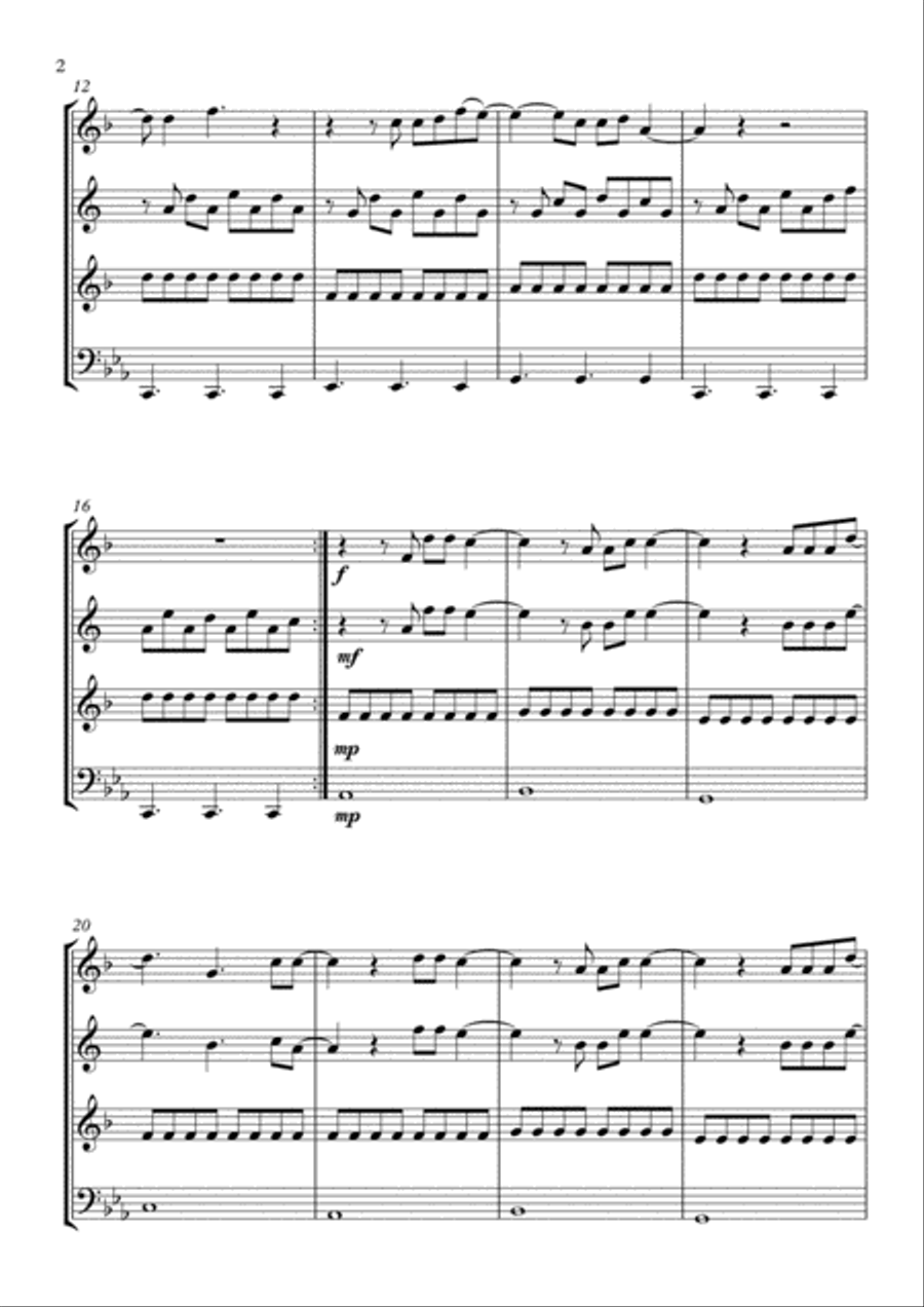 Titanium Brass Ensemble scores gallery preview page 2