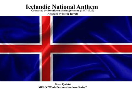 Icelandic National Anthem ("Ó Guð vors lands" ) for Brass Quintet image number null