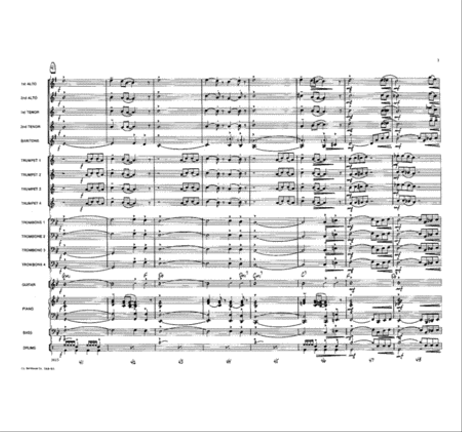 Low Rider Jazz Ensemble scores gallery preview page 7