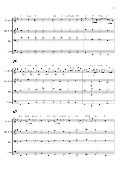 Lacrimosa (Brass Quartet) chords image number null