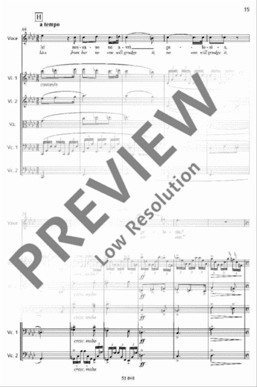 Il richiamo Cello scores gallery preview page 14