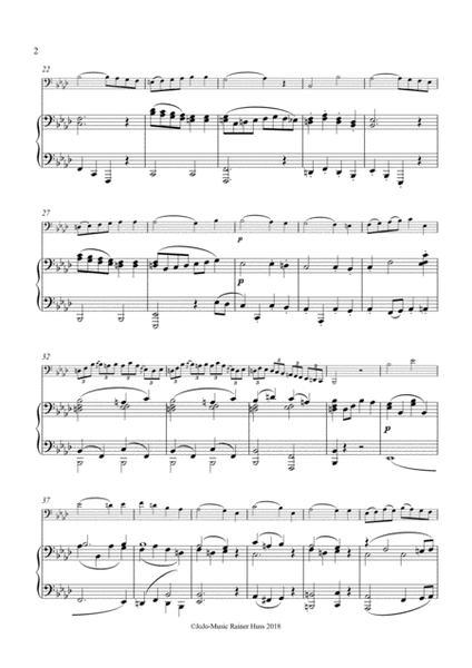 Bernhard Romberg Sonata op.43, Ab Major