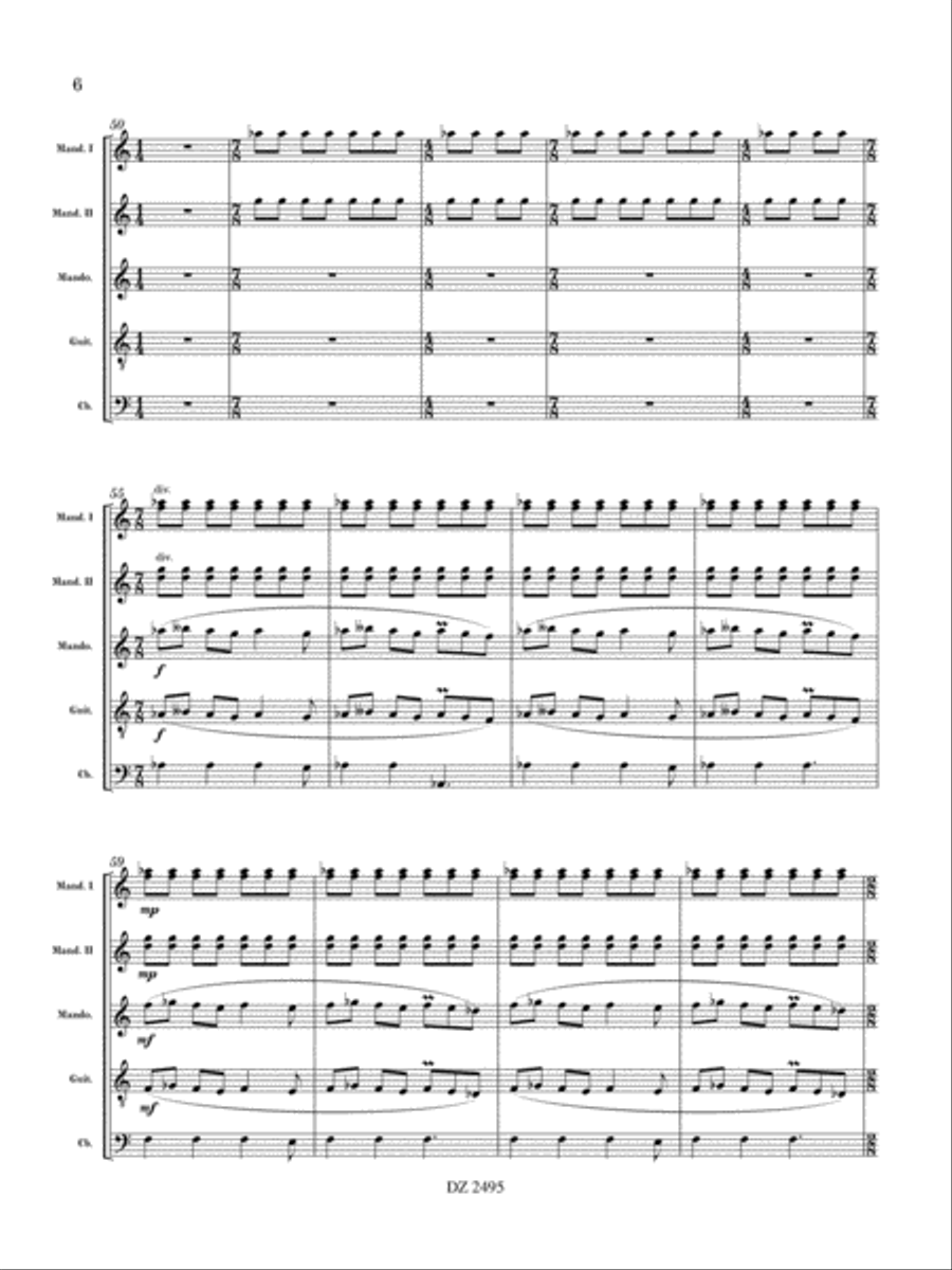Voyage à Kotrabland Orchestra scores gallery preview page 6