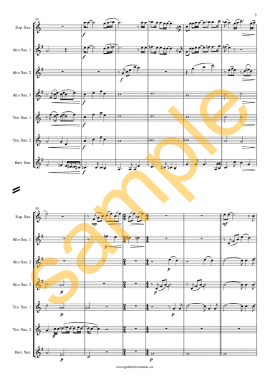 Bohemian Rhapsody - sax choir image number null