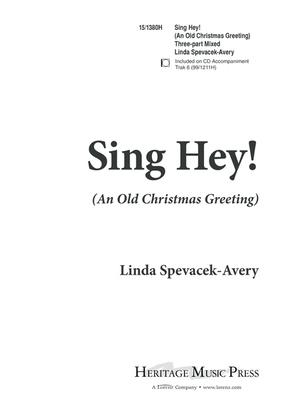 Book cover for Sing Hey