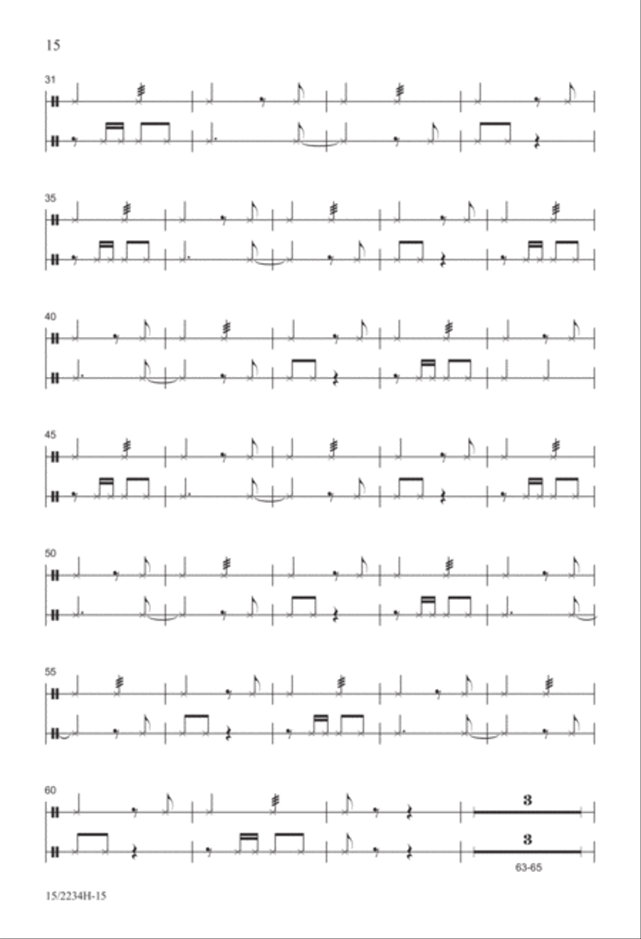 Mairi's Wedding 4-Part scores gallery preview page 15