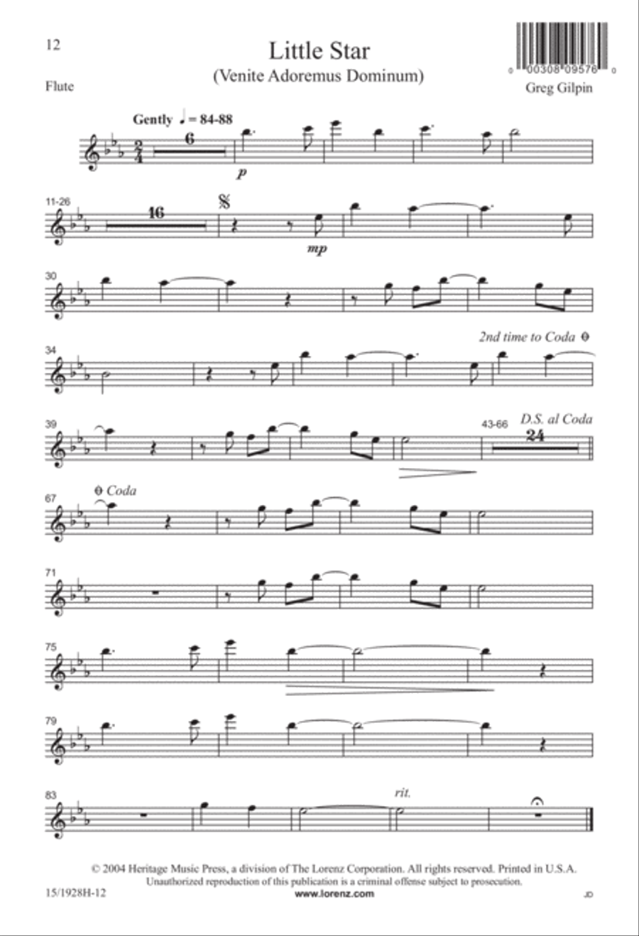 Little Star Little Star 2-Part scores gallery preview page 13