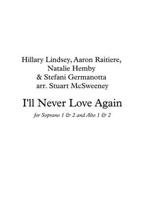Book cover for I'll Never Love Again