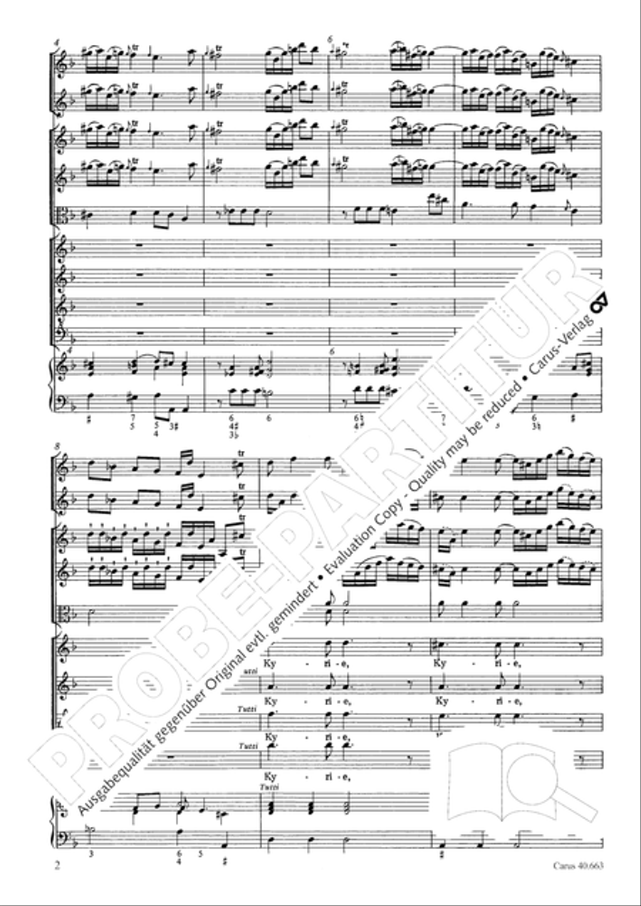 Mass in D minor (Missa in d) ATB scores gallery preview page 18