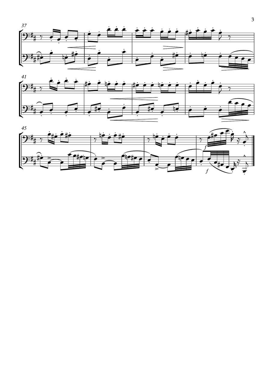 Dance Of The Sugar Plum Fairy: Tuba Duet Brass Duet scores gallery preview page 3