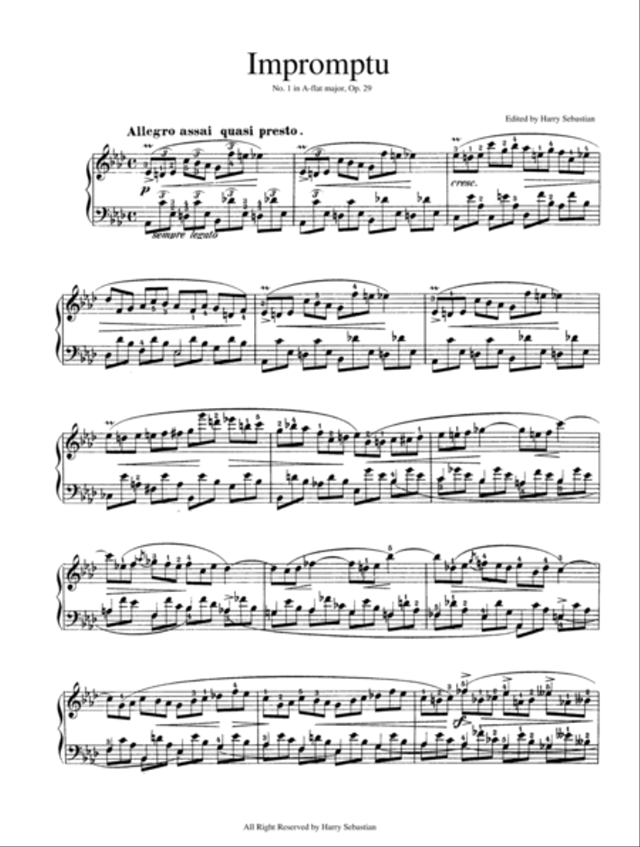 chopin- Impromptu No 1 to No 3 Piano Solo scores gallery preview page 3