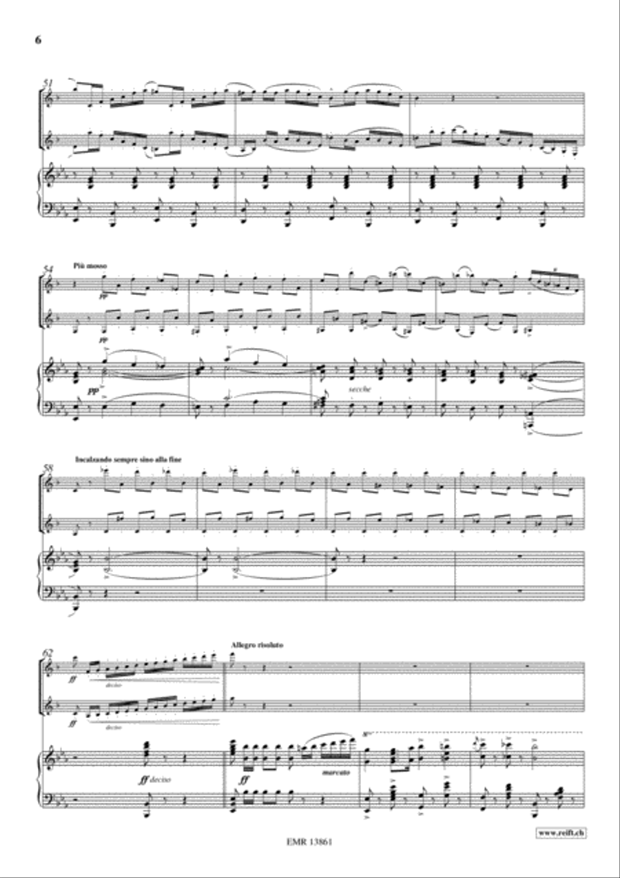 Il Convegno Clarinet Duet scores gallery preview page 7