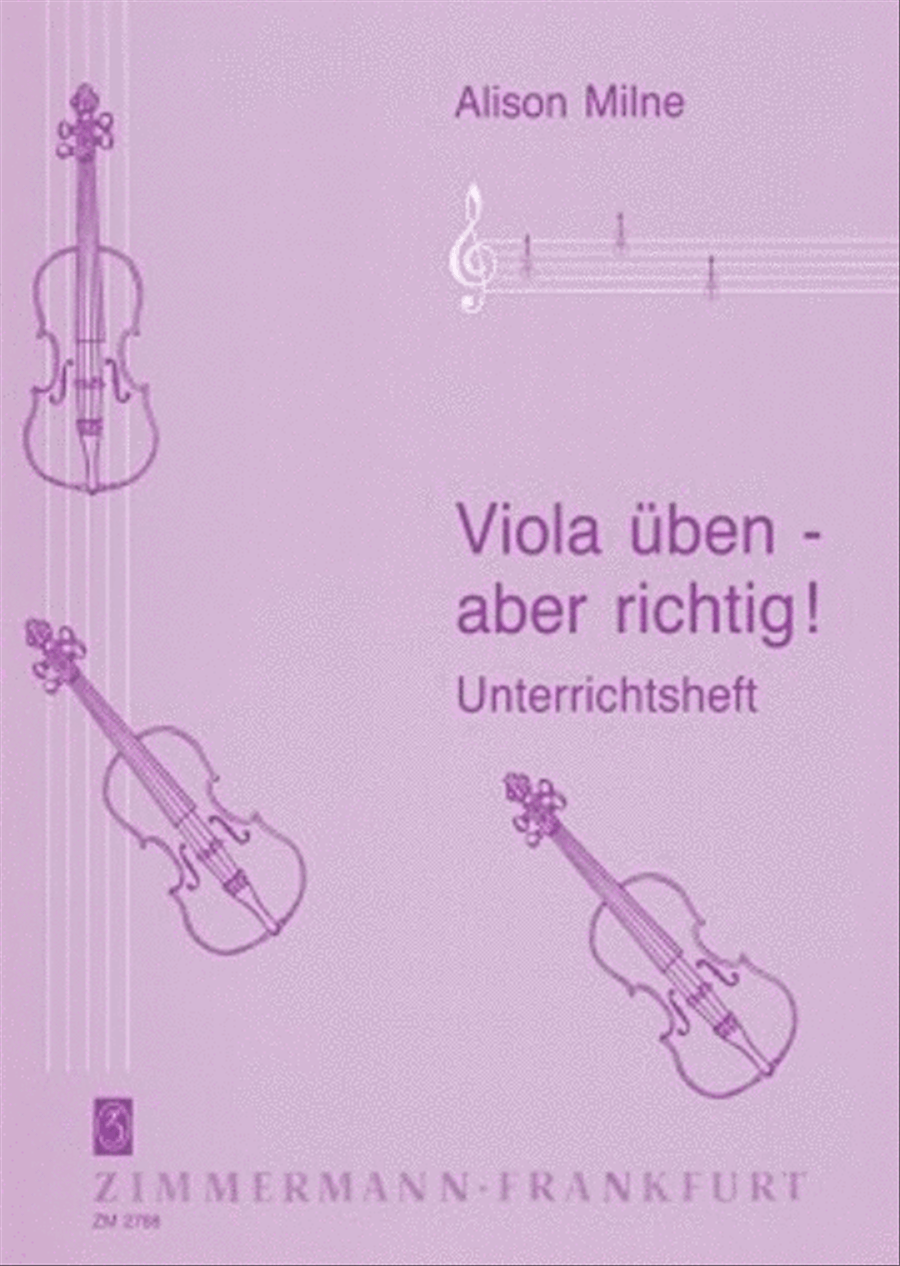 Viola üben - aber richtig Viola Solo scores gallery preview page 1