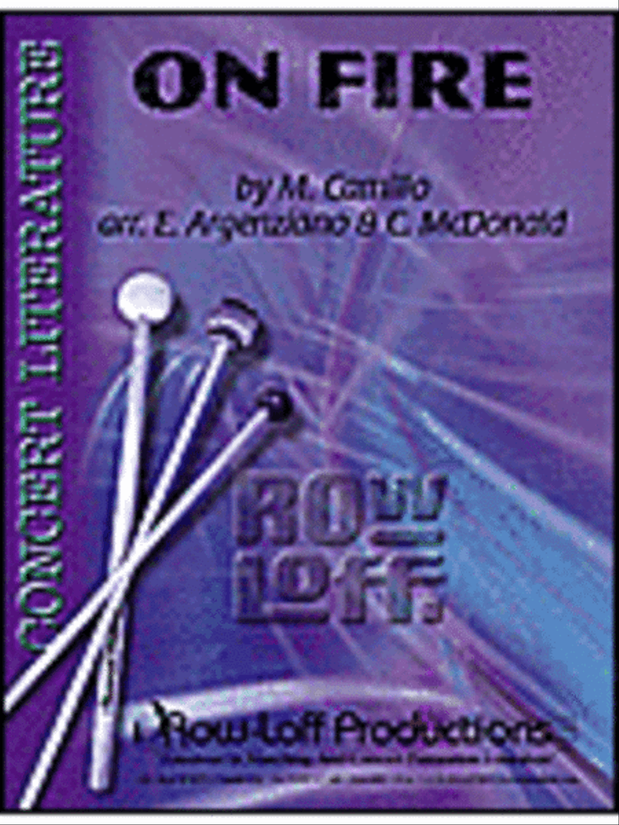On Fire Percussion Ensemble scores gallery preview page 1