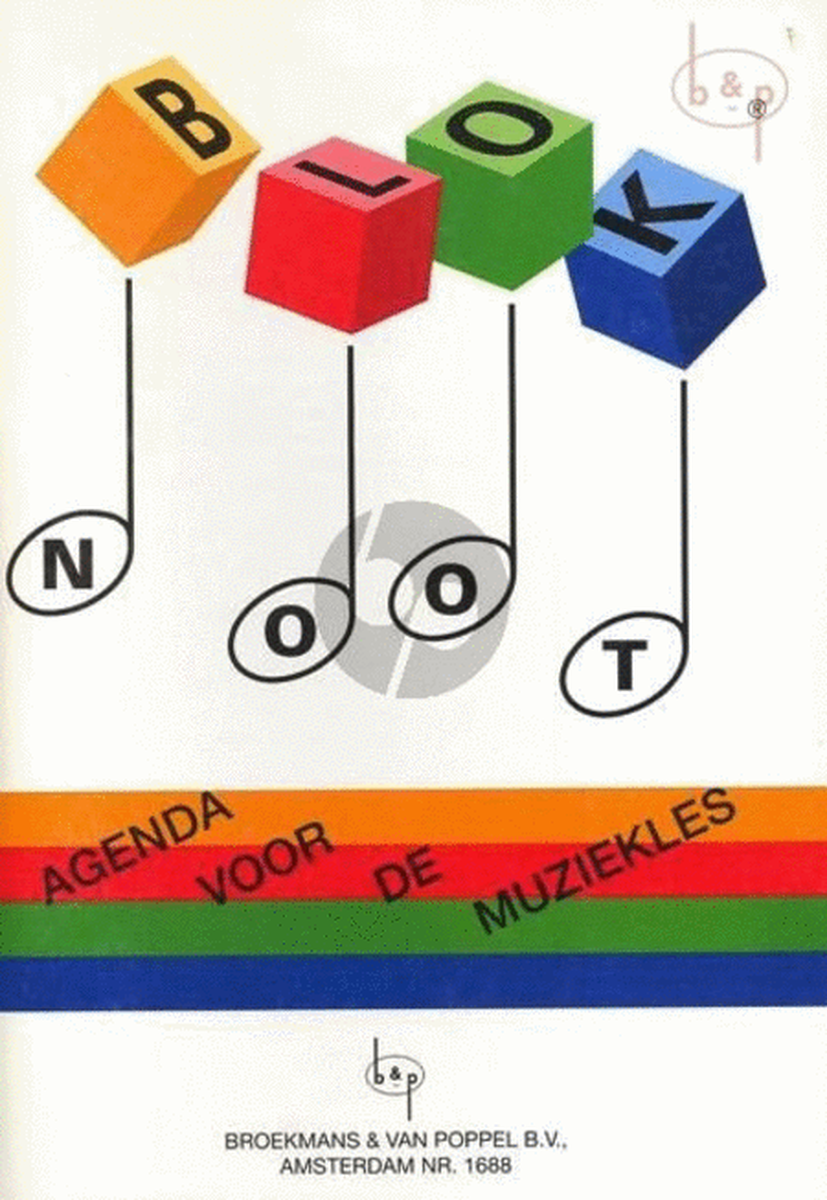 Bloknoot (Agenda voor de muziekles)