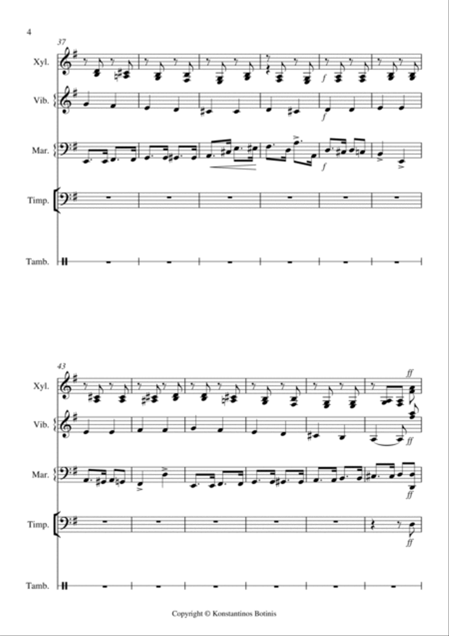 TREPAK Russian Dance P.I.Tchaikovsky School and Community scores gallery preview page 4