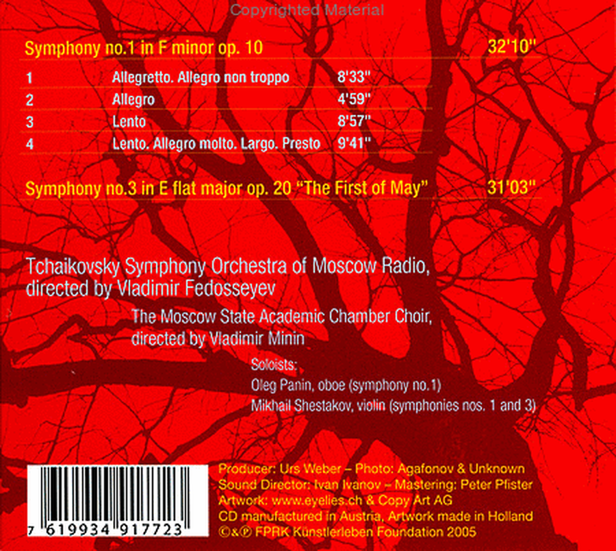Symphony No. 1 & 3 (The First