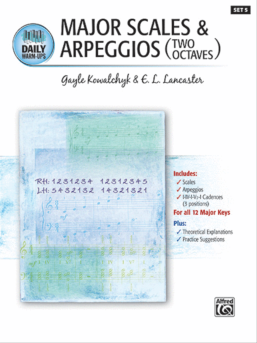 Daily Warm-Ups, Book 5 Piano Method scores gallery preview page 1