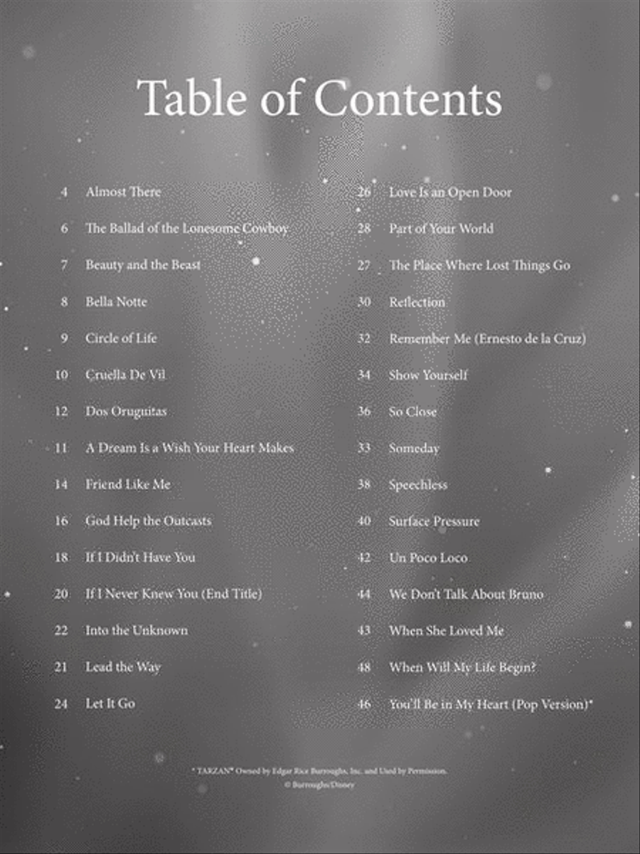 Disney Favorites for Ocarina ocarina scores gallery preview page 3