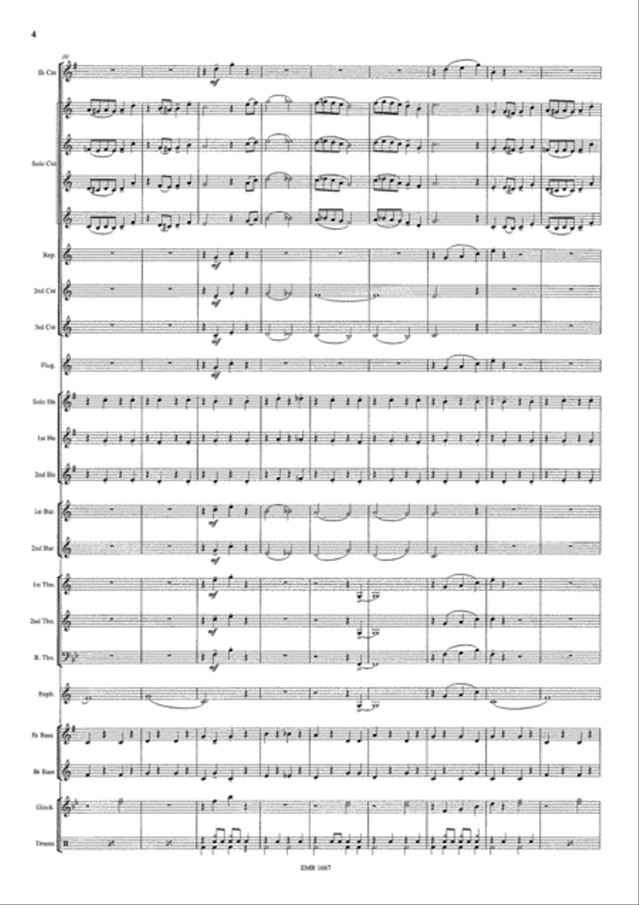 Trumpet Playtime Brass Band scores gallery preview page 5