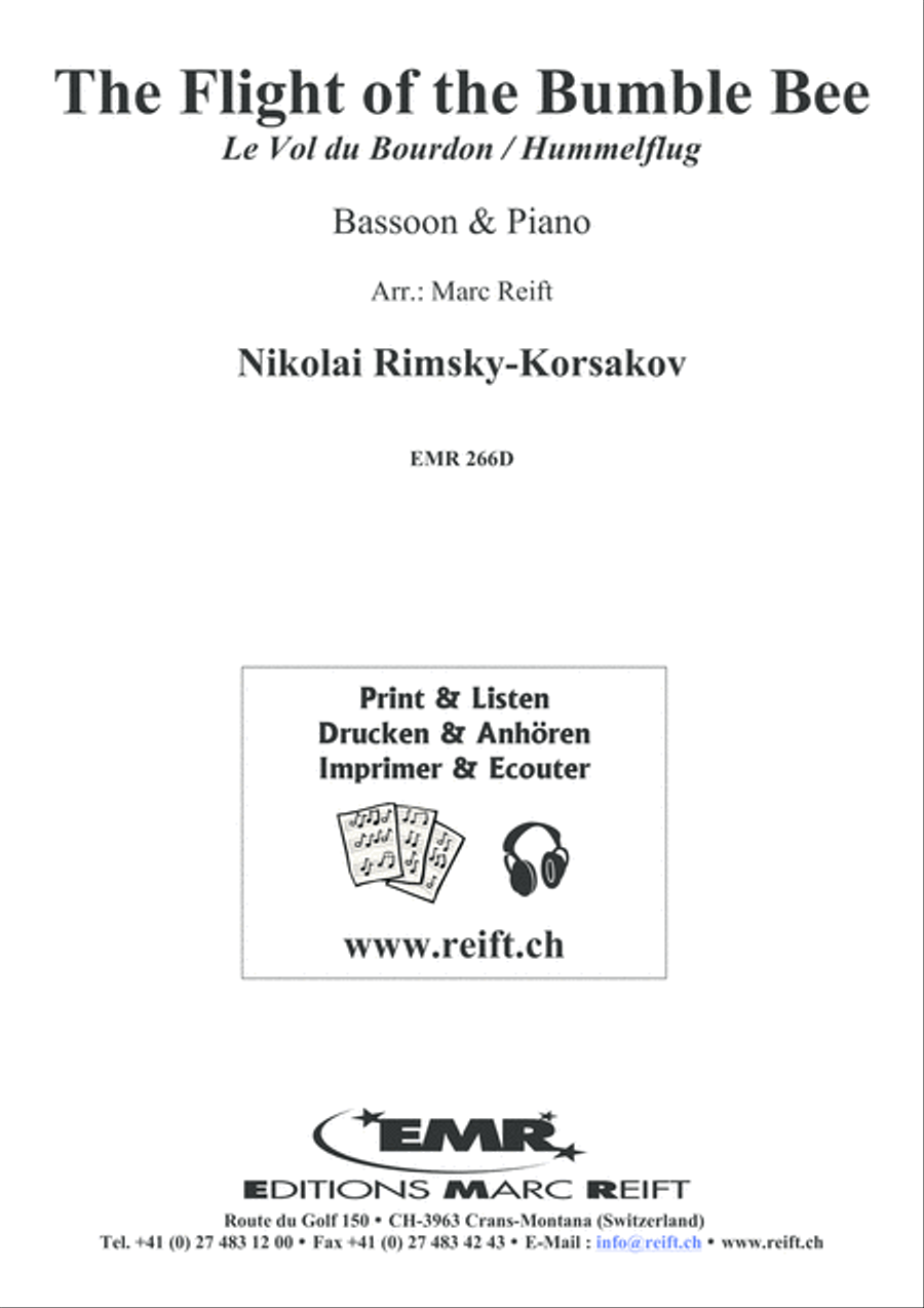 The Flight Of The Bumble Bee Bassoon Solo scores gallery preview page 5
