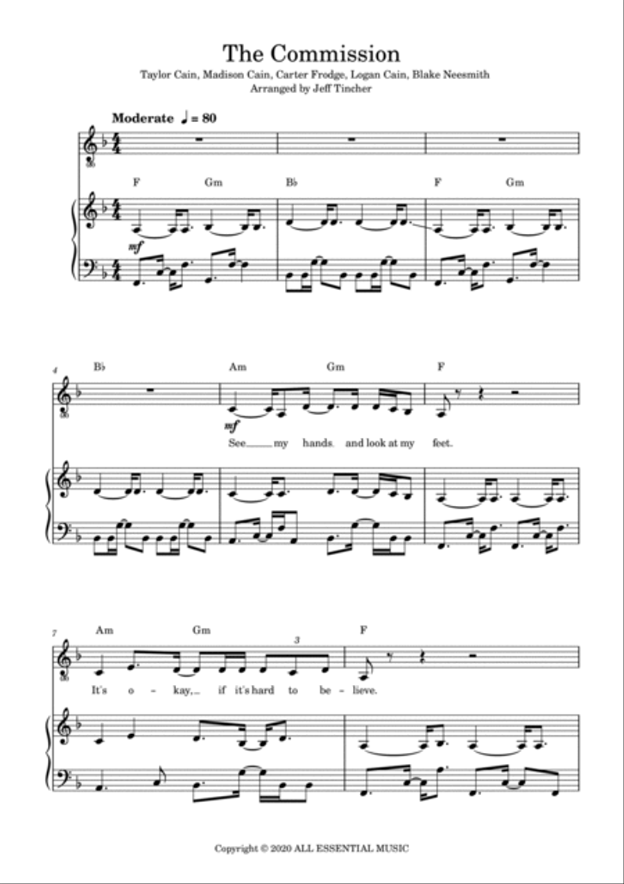 The Commission Small Ensemble scores gallery preview page 2