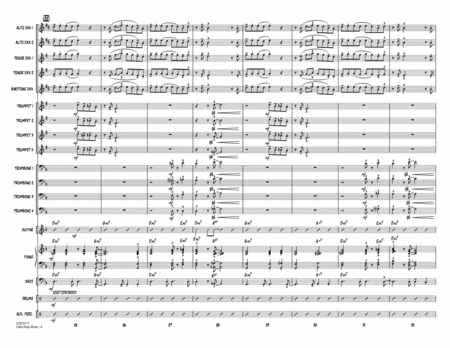 Cabo Rojo Blues - Conductor Score (Full Score)