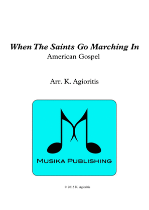 Book cover for When the Saints Go Marching In - Brass Quartet