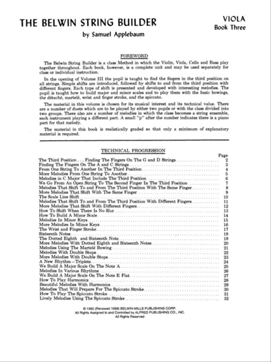 String Builder, Book 3 Chamber Orchestra scores gallery preview page 2